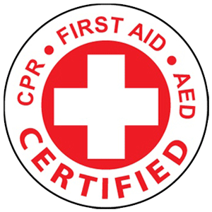 red cross first aid certifications